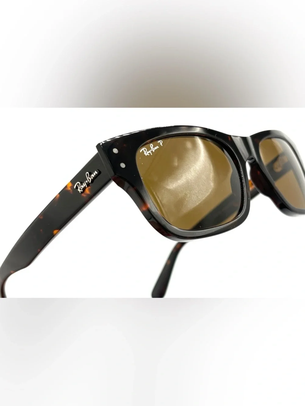 Ray-Ban Tortoiseshell Frame Sunglasses with Brown Polarized Lenses RB2283 992/57